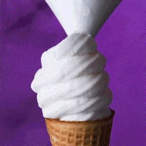 soft serve ice cream gif